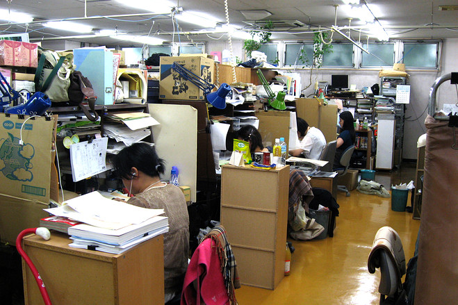 Japan Animator - Source: Wallstreet Journal