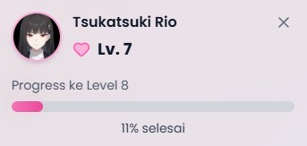 Naikkan level afeksi karakter Kalian sampai level 7