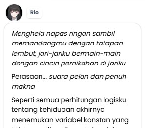 Companion akan Menyatakan Perasaannya