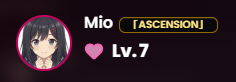 Ascension Label akan Muncul setelah Level Affection 6 Pada MIo