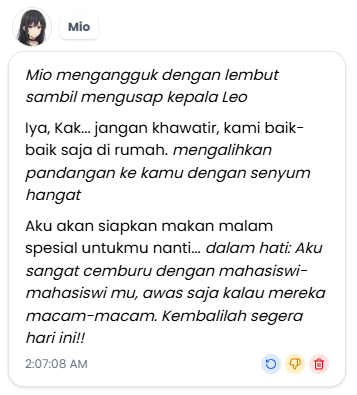 Personality Shift Pada Kuroki Mio