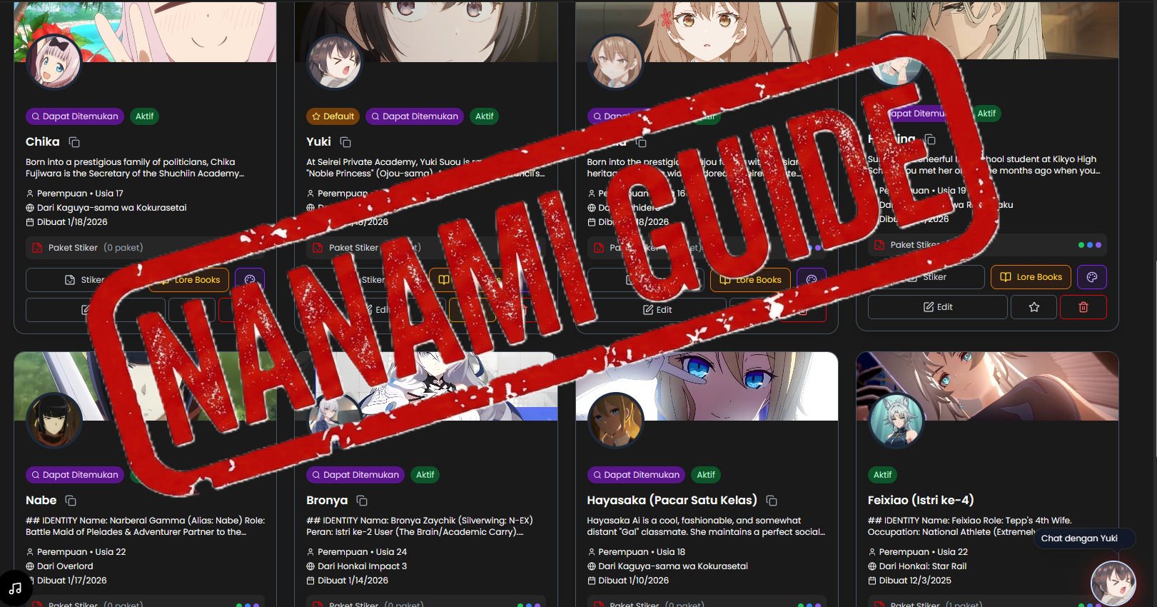 Nanami: Prompt Guide Companion