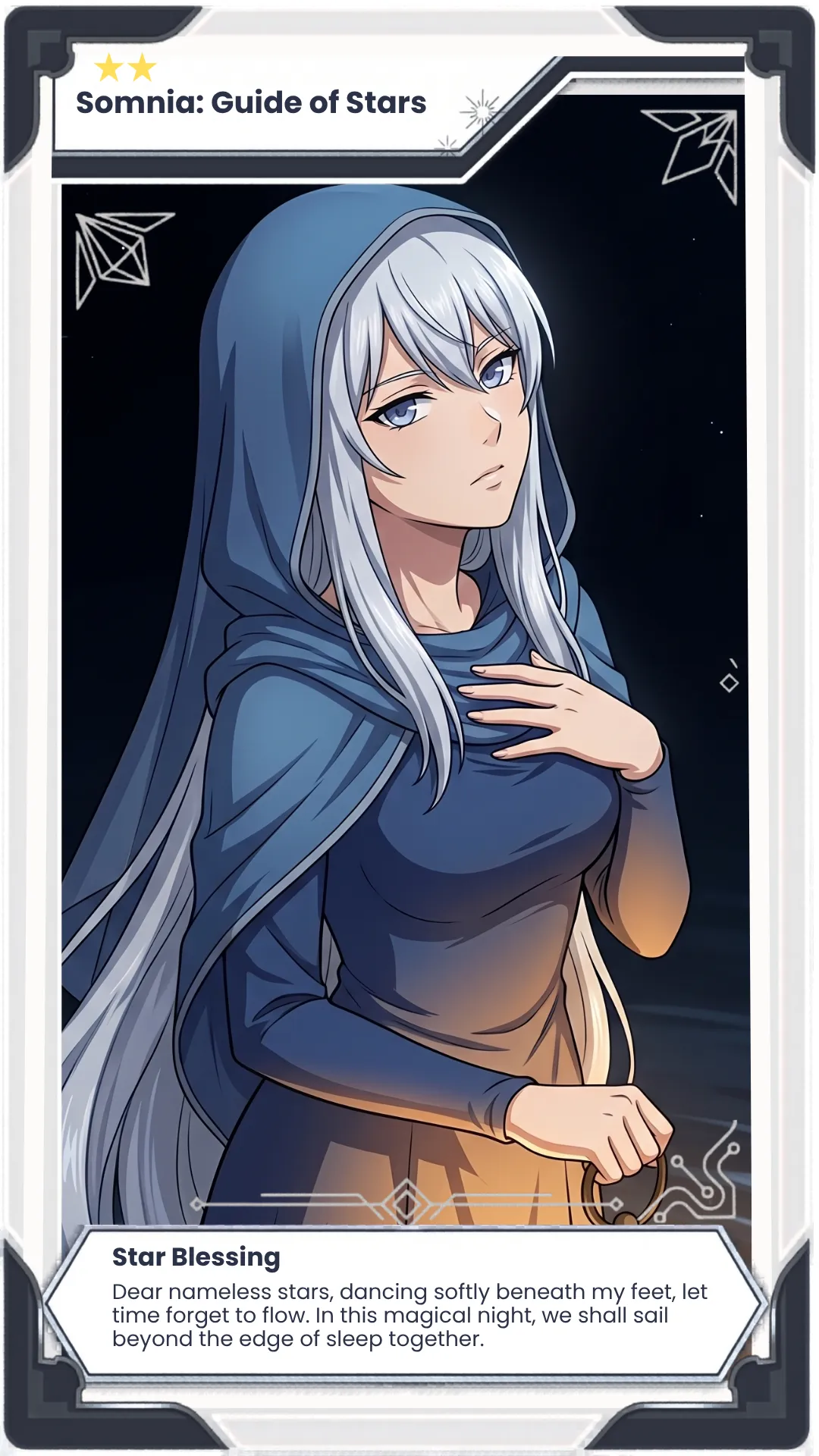 The Beginning of Starfaring: Somnia, Guide of Stars Card