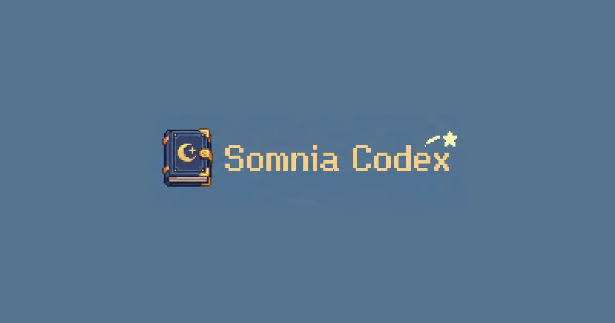 Memperkenalkan Somnia Codex ✦